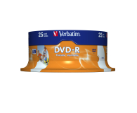 Verbatim 4.7GB CAKE  25szt. do nadruku - 28975 - zdjęcie 1